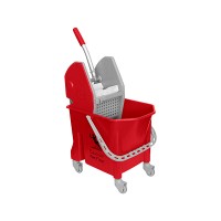 施達 25L下壓式單桶榨水車 紅色 施達 25L下壓式單桶榨水車 紅色